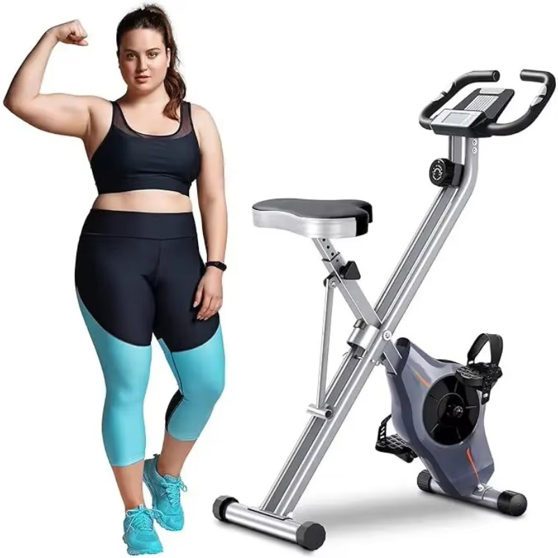 Home Gym Portable - Vélo d'exercice portatif en acier pour