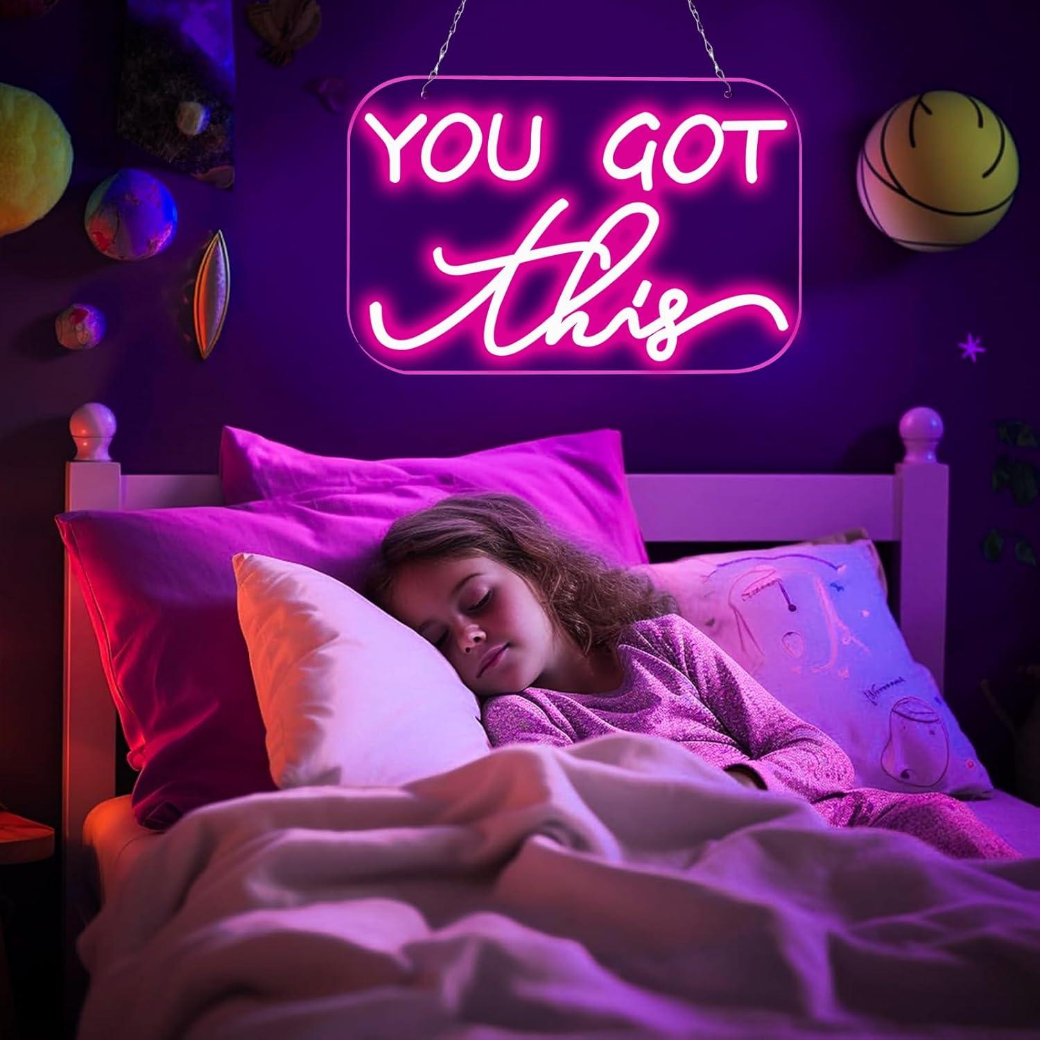 Tu y arriveras ! Enseigne néon - Home Gym Neon Sign avis et prix