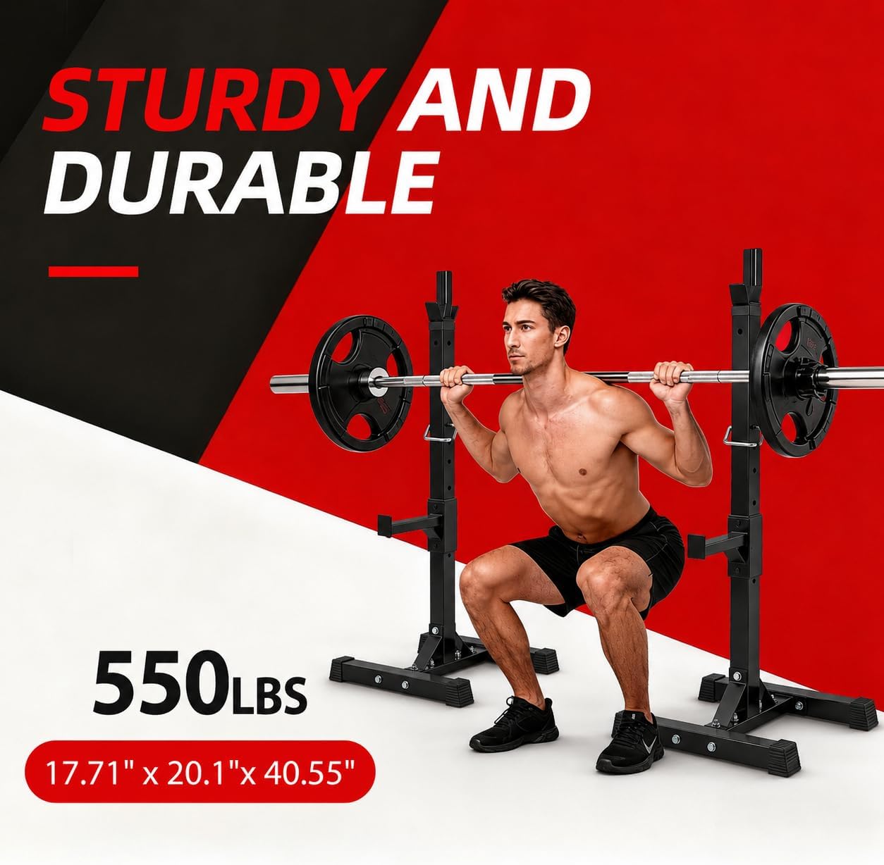 Supports réglables pour rack d - Home Gym Portable avis et prix